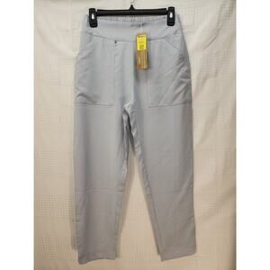 NWT Nancy Lopez Pants Women's Size Small Gray Delux Dri Golf Pully  3207